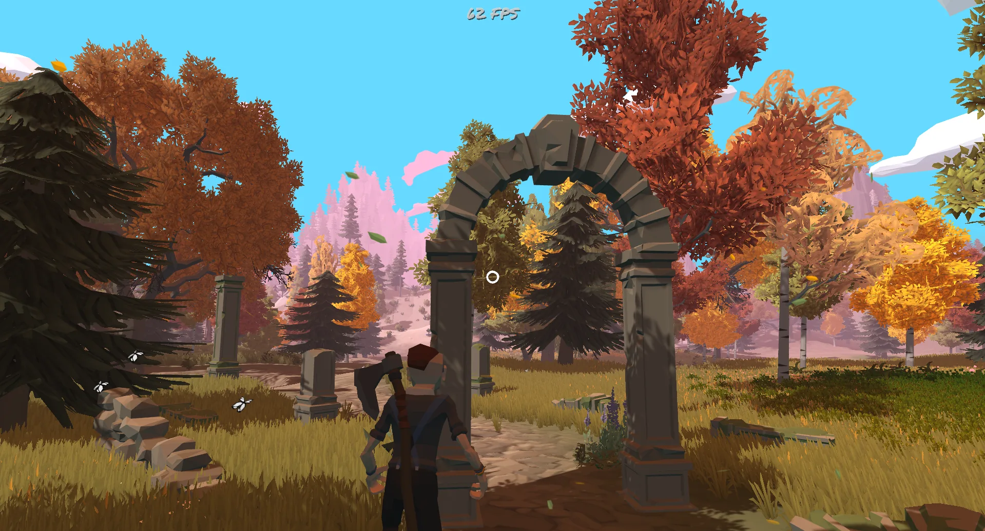 Halcyon Woods stone arch