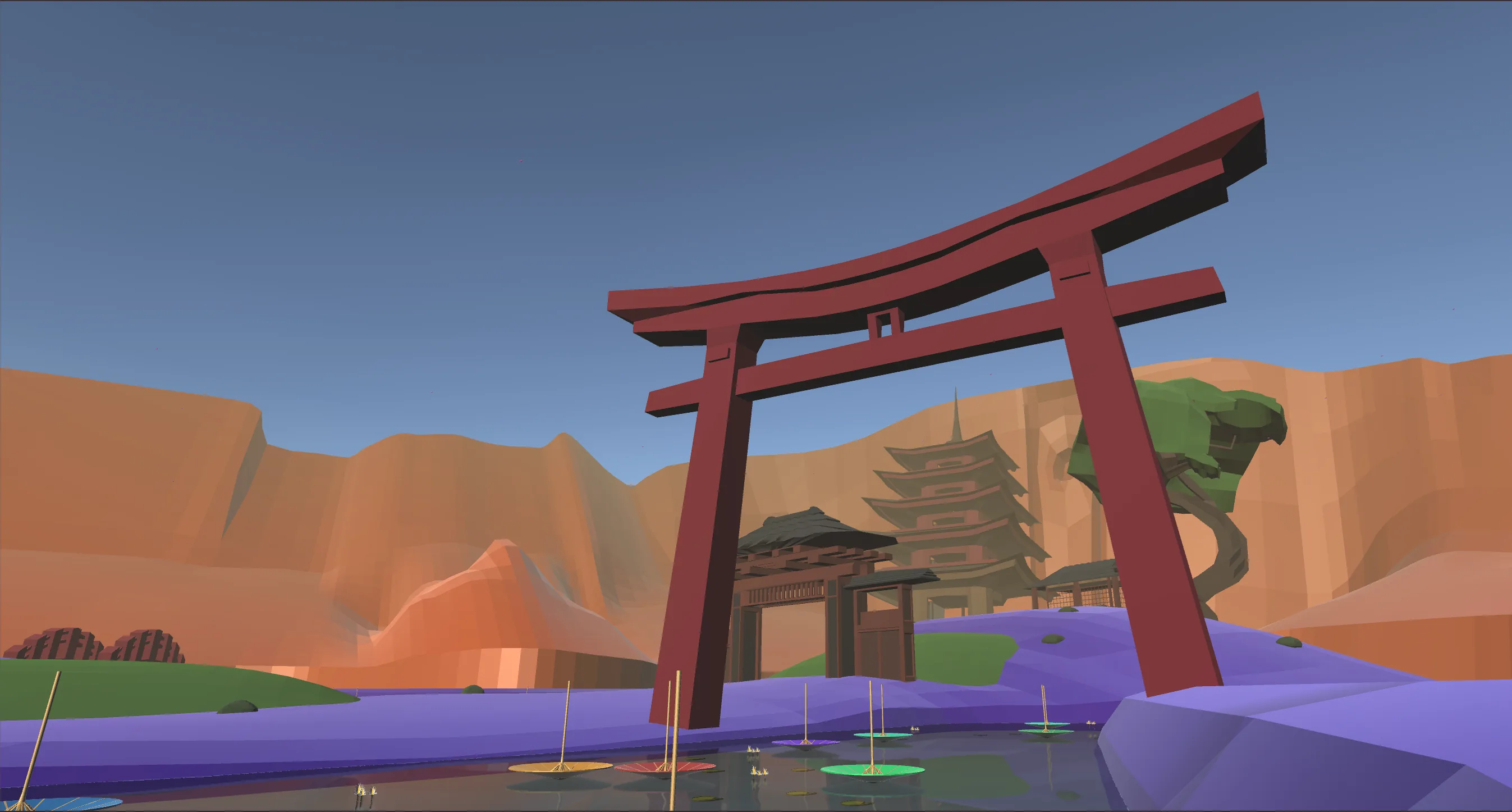 Odaya torii gate artwork