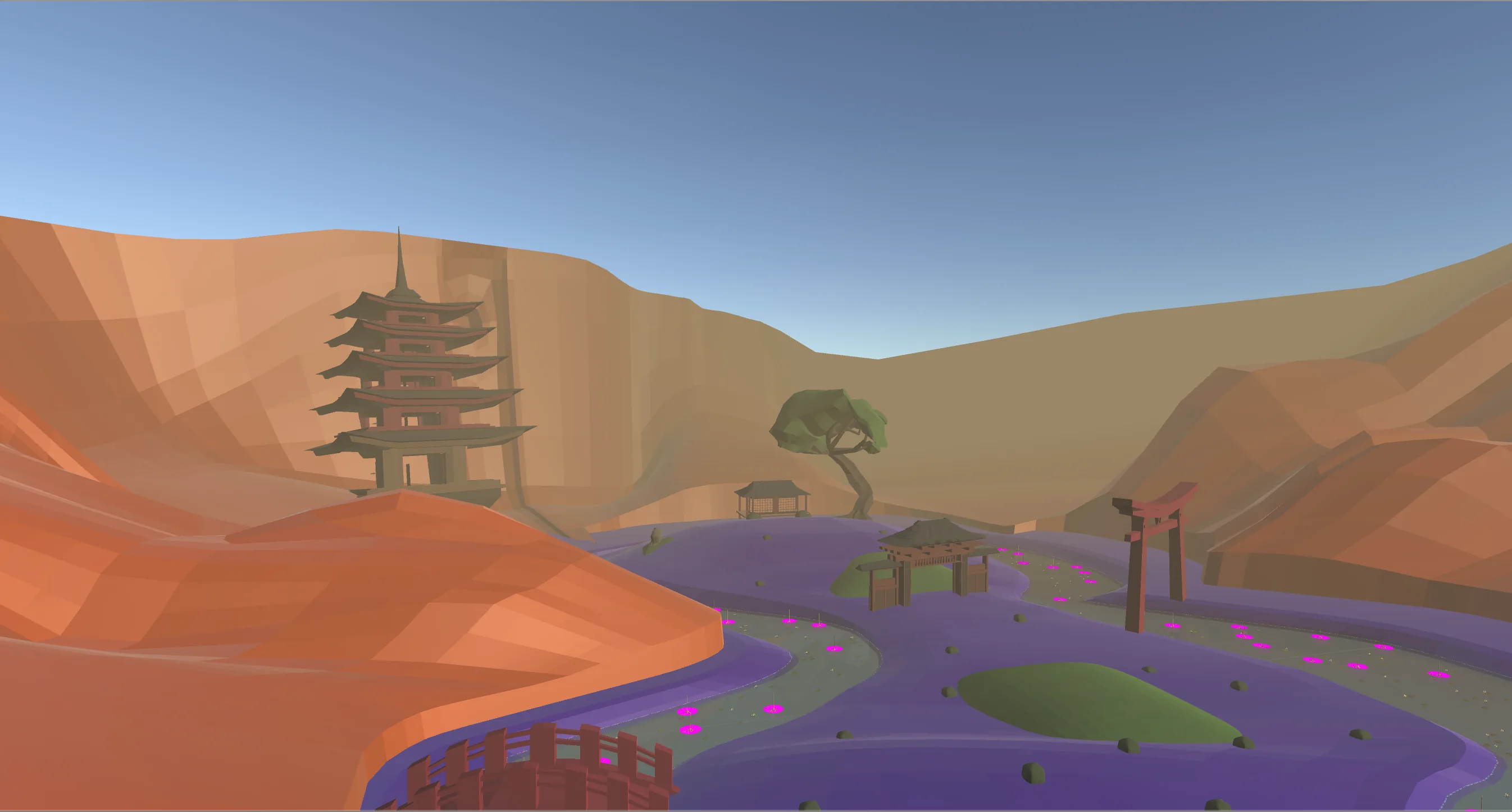 Odaya floating garden overview